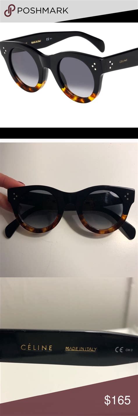 gilt celine sunglasses|authentic Celine sunglasses.